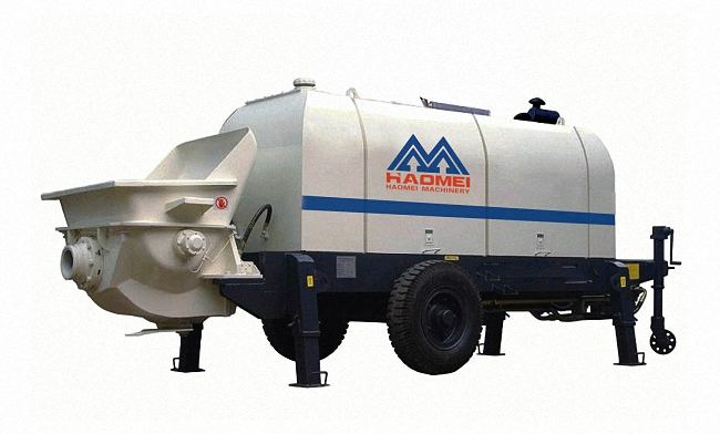 HBT80S1813-110 Trailer Concrete Pump