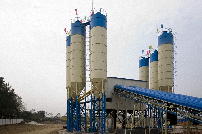 HZS120 Concrete Batching Plant