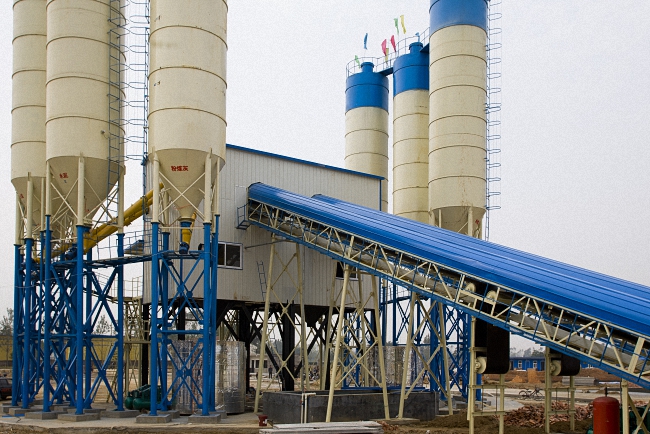 HZS120 Concrete Batching Plant