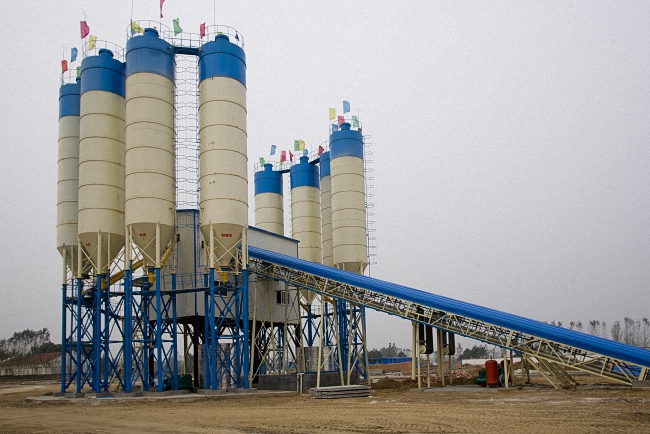 HZS120 Concrete Batching Plant