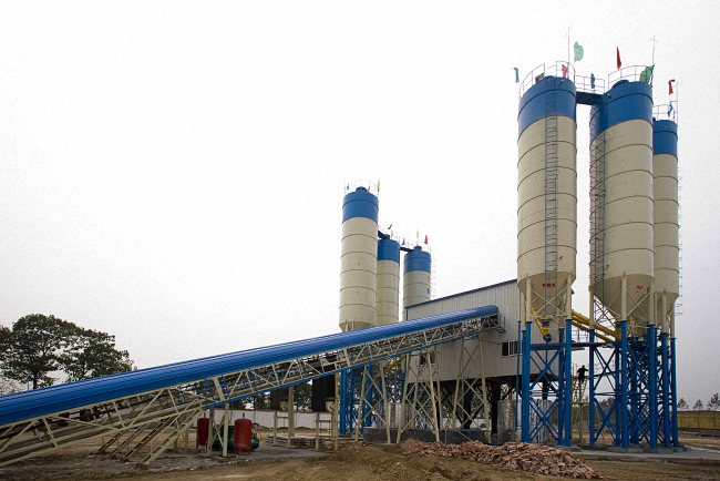 HZS120 Concrete Batching Plant