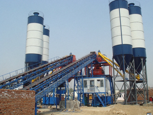 HZS120 Concrete Batching Plant