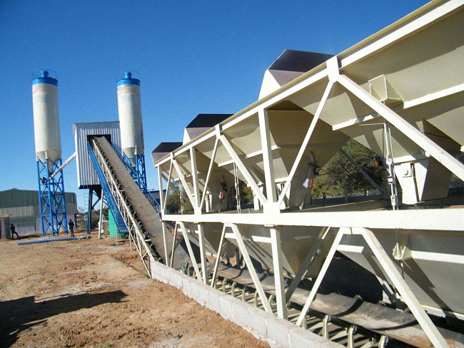 HZS150 Concrete Batching Plant