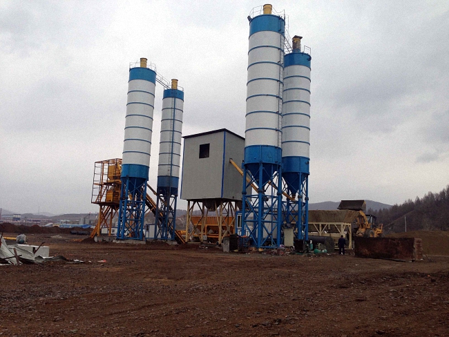 HZS150 Concrete Batching Plant