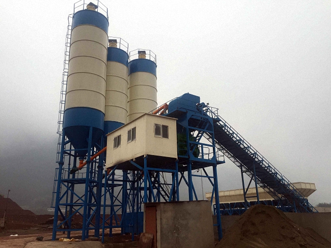 HZS150 Concrete Batching Plant