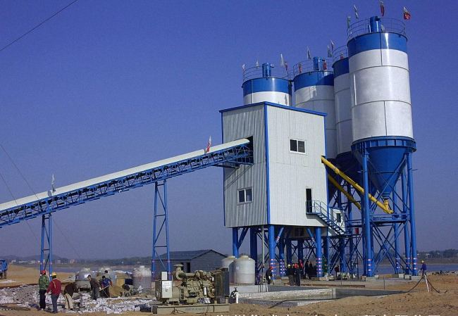 HZS180 Concrete Batching Plant