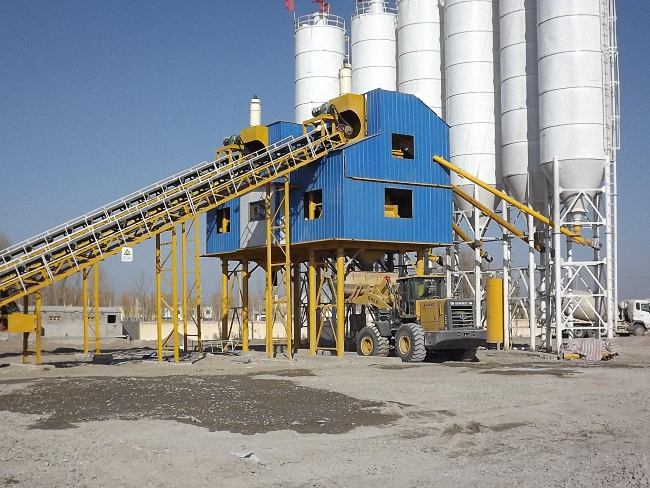 HZS180 Concrete Batching Plant