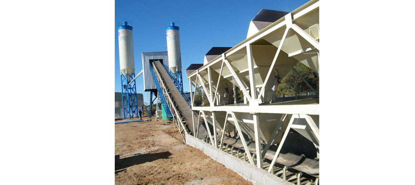 What is the price of an HZS60 concrete mix batching plant