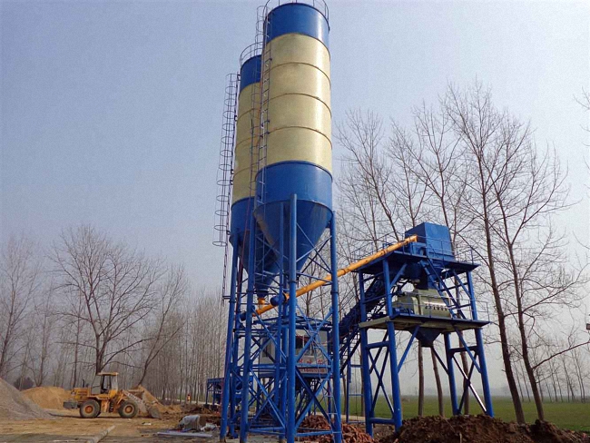 HZS75 Concrete Batching Plant