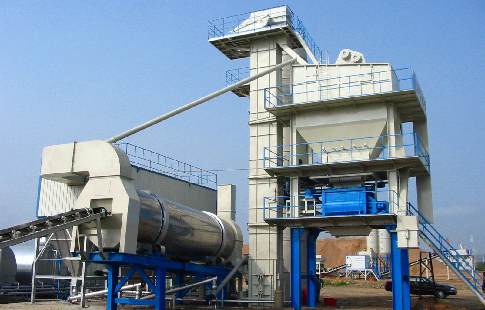 Asphalt mixing plant Upgrade a comprehensive construction with low cost