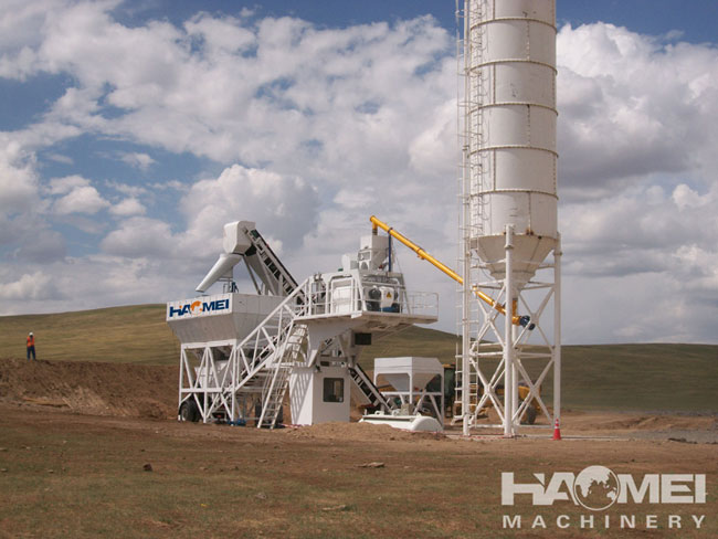 How to maintain a mobile concrete batch plant