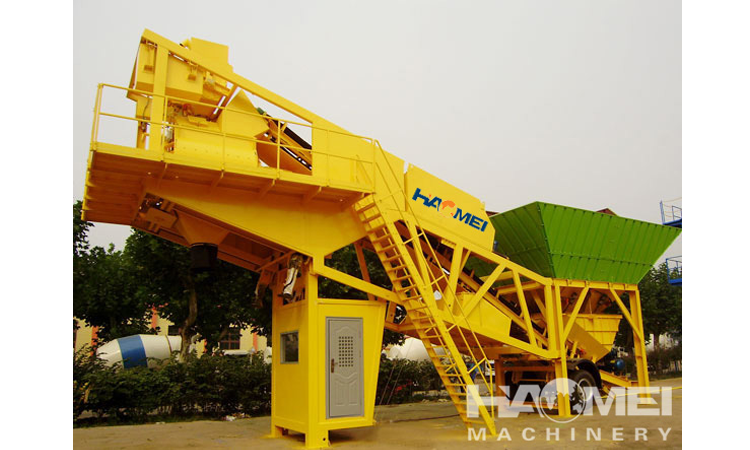 Mobile Concrete Batching Plant