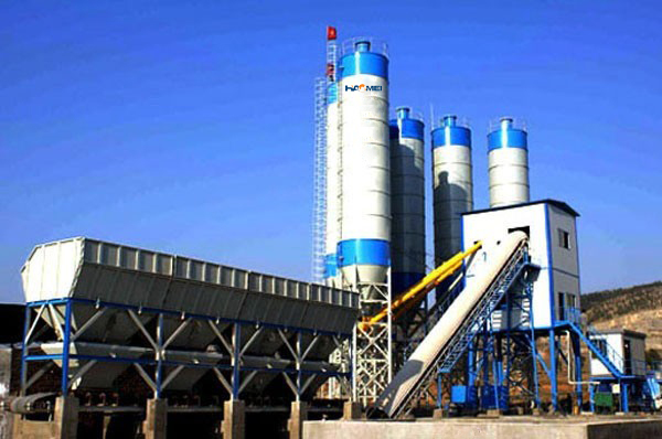 Introduction of Haomei HZS series stationary concrete batching plant