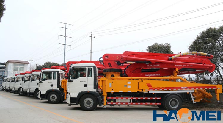 concrete pump trucks for sale