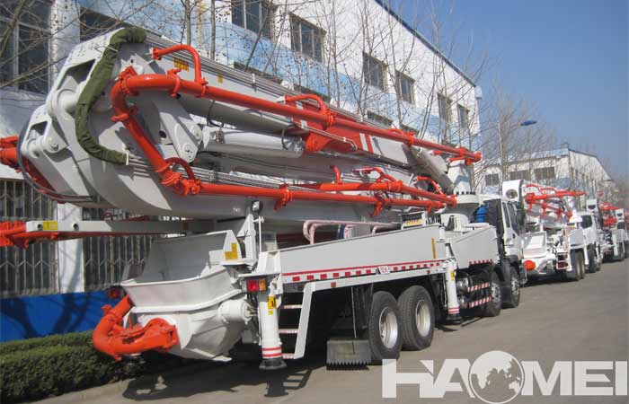 concrete pump trucks for sale