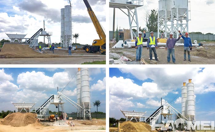 mobile concrete batching plant