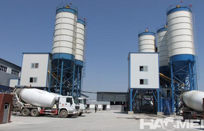 china wet mix concrete batch plant factory