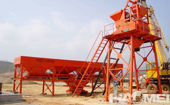 mini ready mix concrete plant