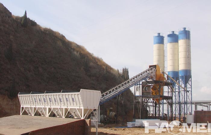 ready mix concrete batching plant