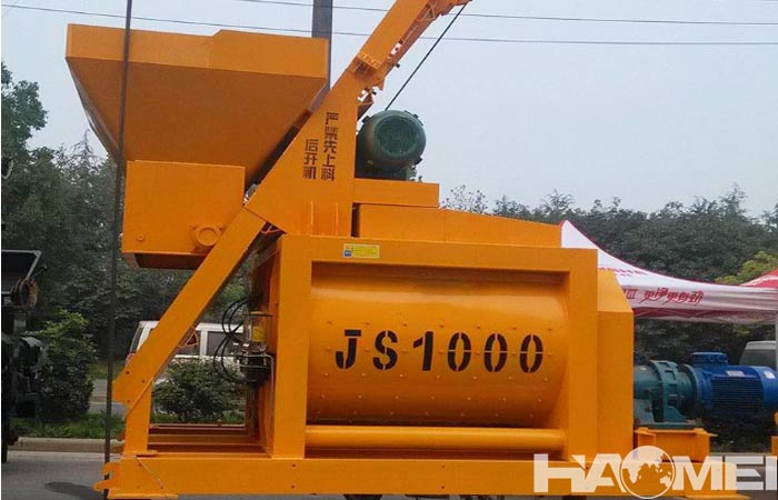 Twin shaft concrete mixer price south africa