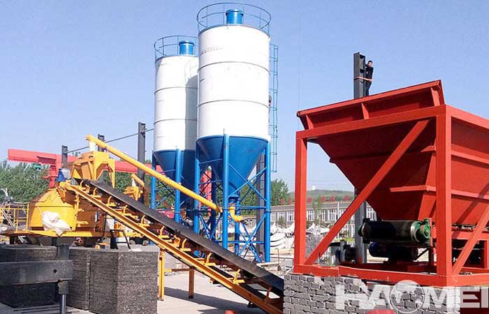 dry batch concrete plant