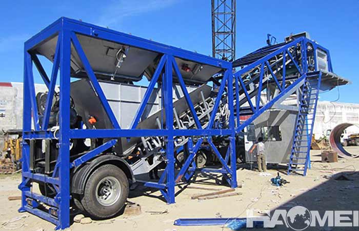 How much does it cost to invest in a mobile concrete mixing plant?