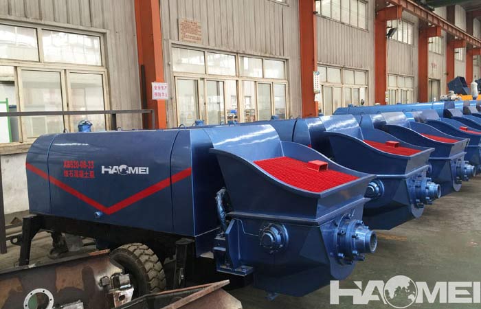 Buy trailer concrete pump from China supplier