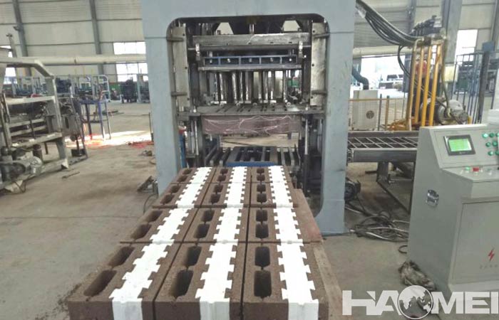 hollow block making machine price