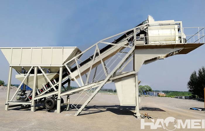 Advantages of Haomei YHZS portable batch plant