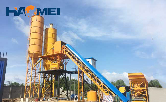 HZS concrete plants for sale