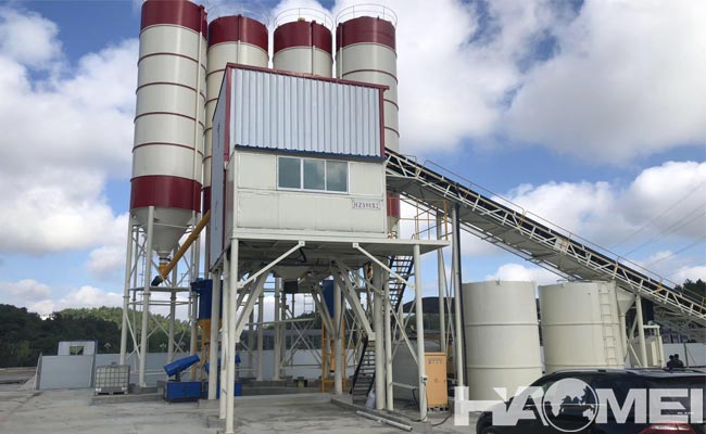 Professional concrete mixing plant manufacturer