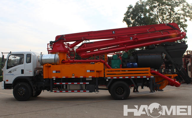 How to choose concrete pump car