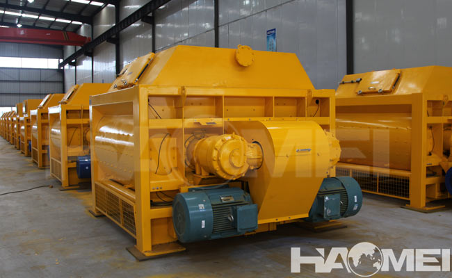 Large cement mixer for sale | Haomei JS concrete mixer