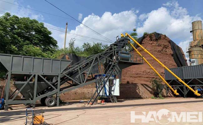 concrete batching plant mobile