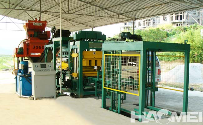 hydraulic brick making machine