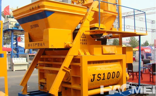 compact concrete mixer