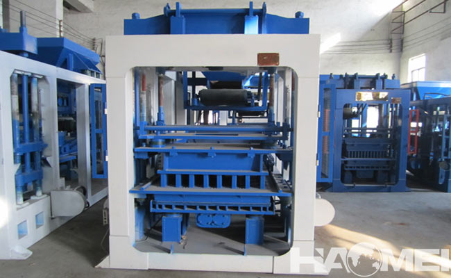 concrete block maker machine