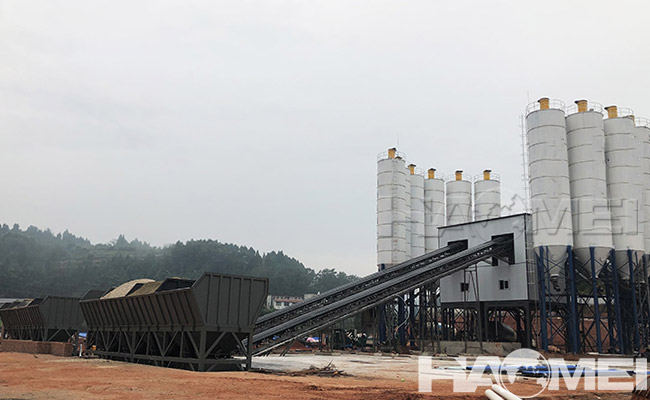 batch mixing plant