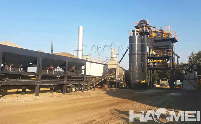 asphalt mixing plant mobile