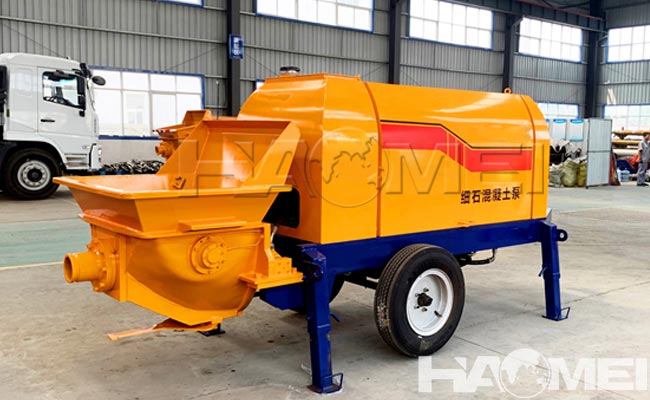 concrete pump trailers