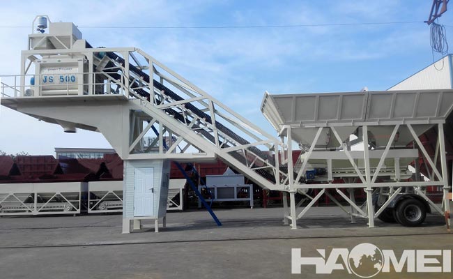 buy mobile concrete batching plant