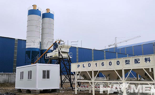 fixed concrete batching plants