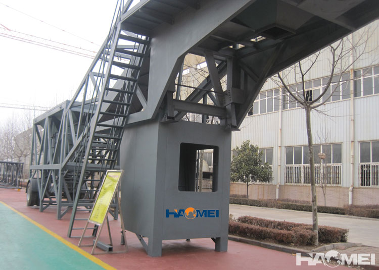 moveable concrete batching plant