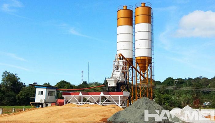 dry concrete plant