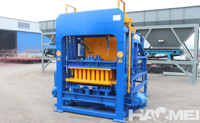 concrete paver block machine