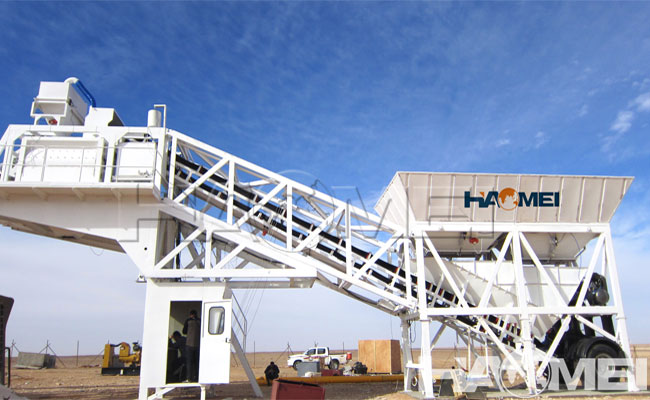 concrete mobile batching plant for sale