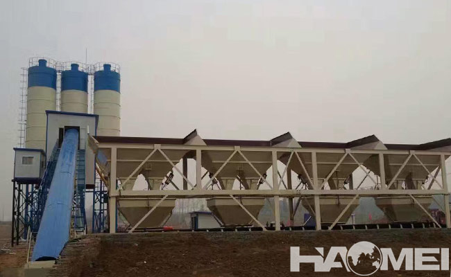 ready mix concrete plant for civil engineering projects