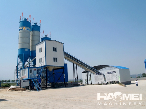 ready mix concrete batching plant price