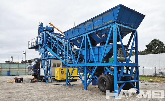 small portable concrete batch plant manufacturer