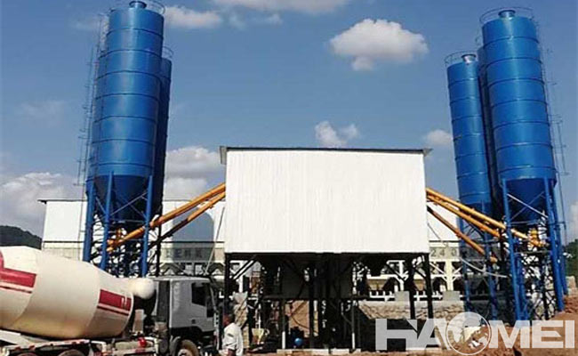 semi automatic batching plant